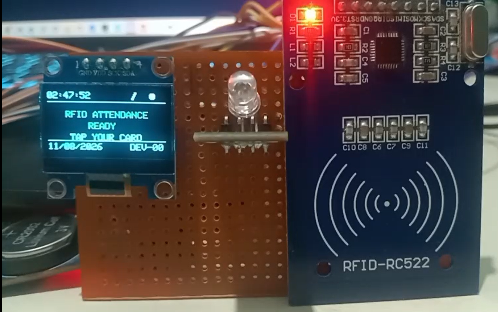 Smart RFID Attendance System